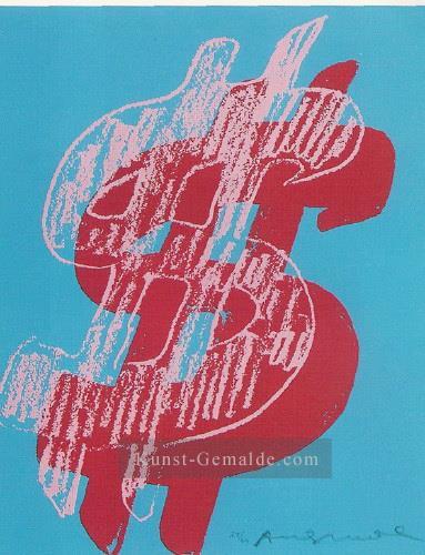 Dollarzeichen Andy Warhol Ölgemälde
